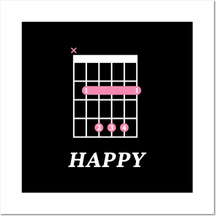 B Healthy B Guitar Chord Tab Dark Theme Posters and Art